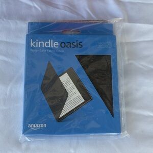 Amazon Kindle Oasis Blue and Black Fabric Cover